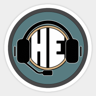 Human Echoes Gaming logo Sticker